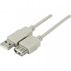 Ralonge USB male/femelle avec switch charge/data - Boutique Semageek